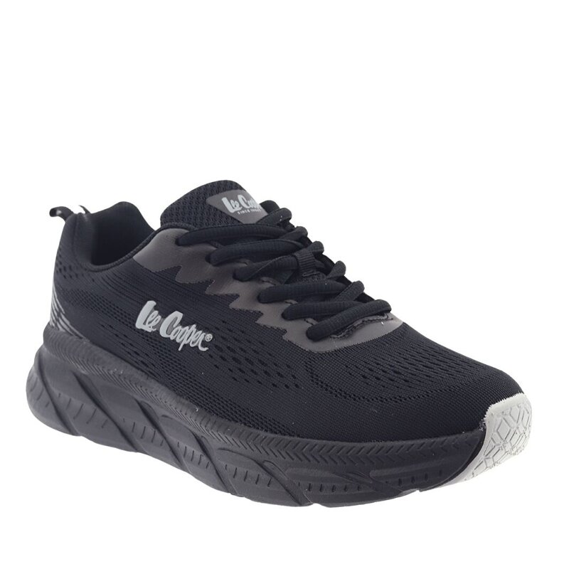 Sneakersy sportowe damskie czarne Lee Cooper