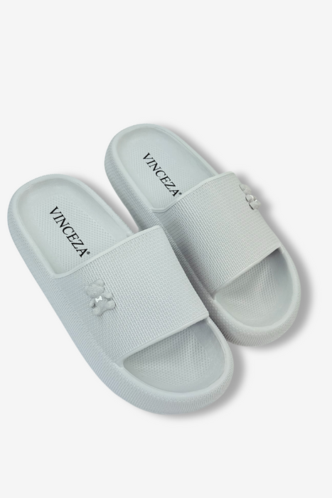 Бежеві жіночі поролонові шльопанці Vinceza