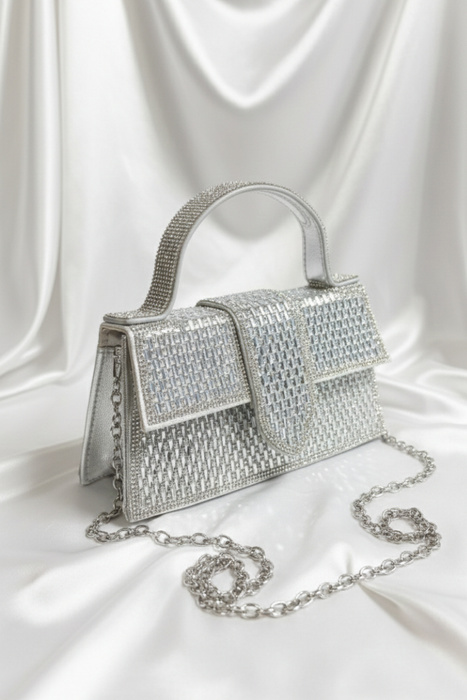 Жіноча чорна сумочка з подвійною ручкою і ремінцем Big Star